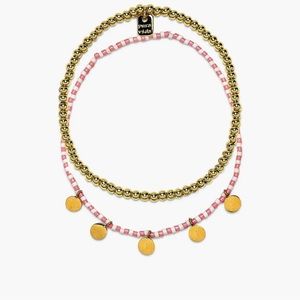 BRAND NEW CABANA STRETCH BRACELET SET in Gold